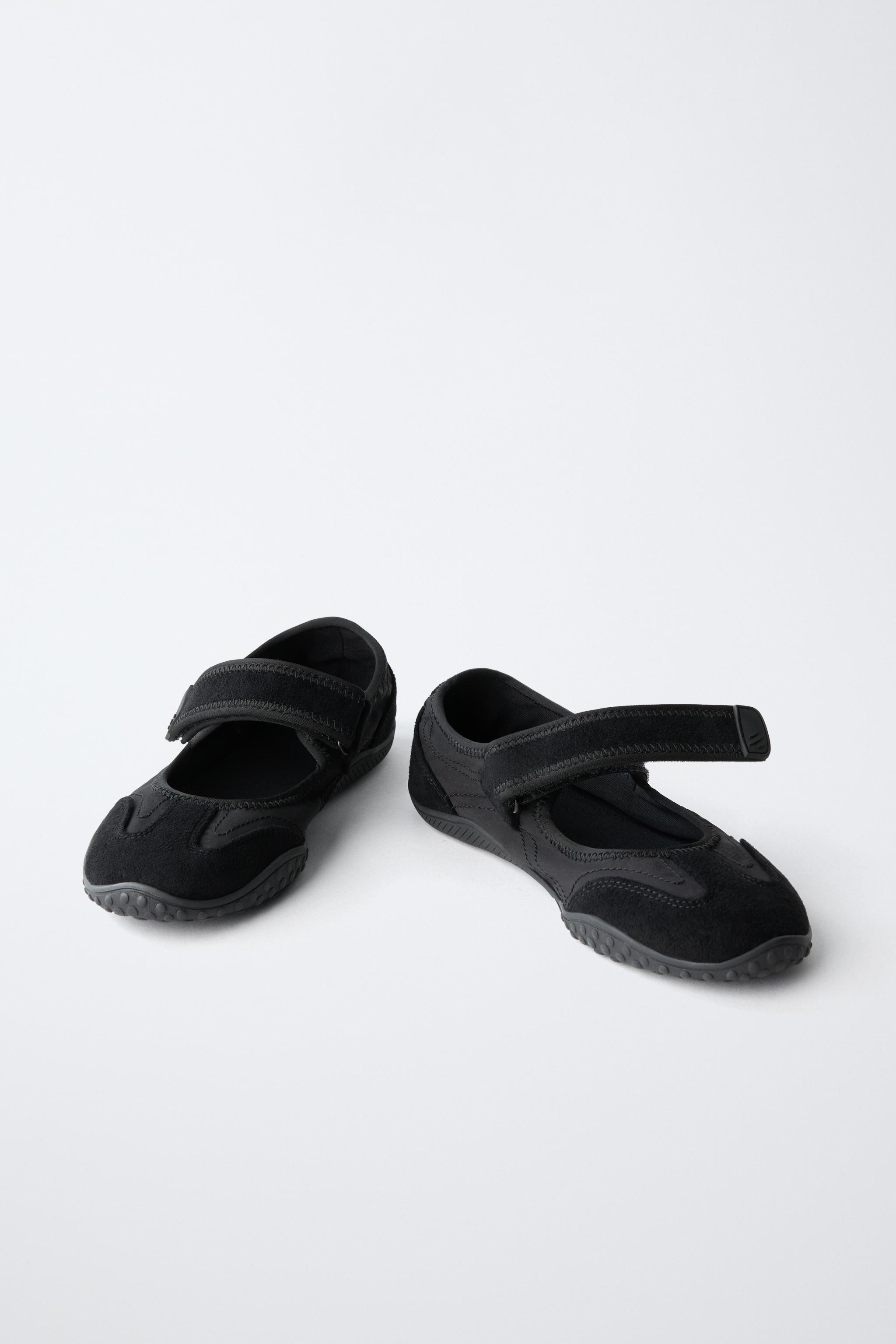 MULTI-PIECE SPORTY BALLET FLATS
